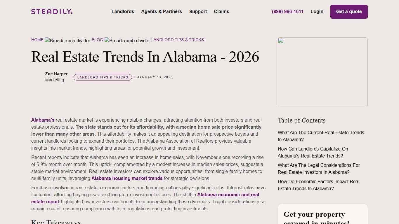 Real Estate Trends In Alabama - 2026